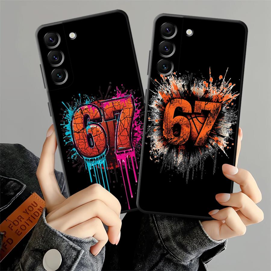 Phone Accessories Samsung - Graffiti Basketball 67 Case for Samsung