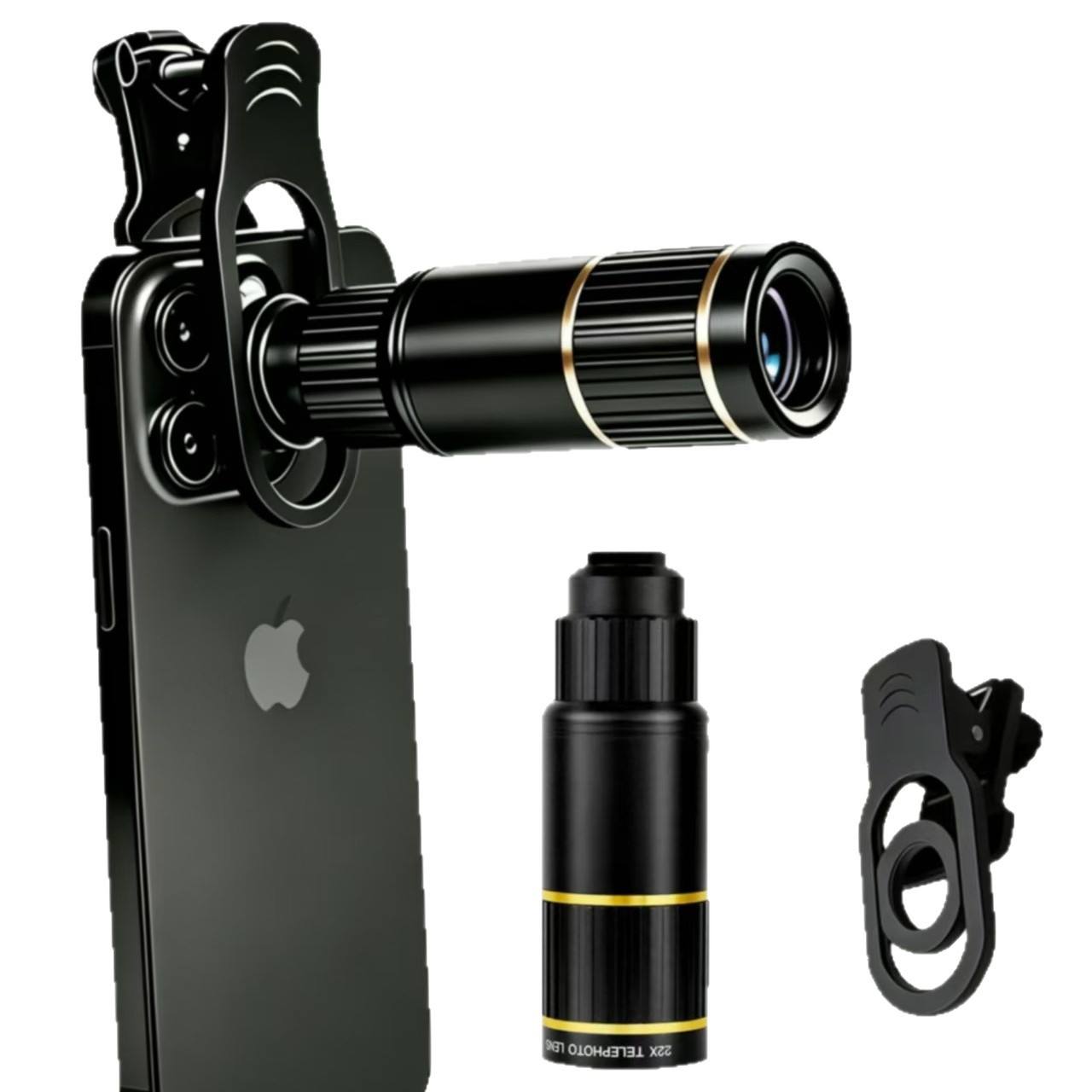 Lens Camera Clip - Outdoor Metal Tarill 22X Telephoto Universal
