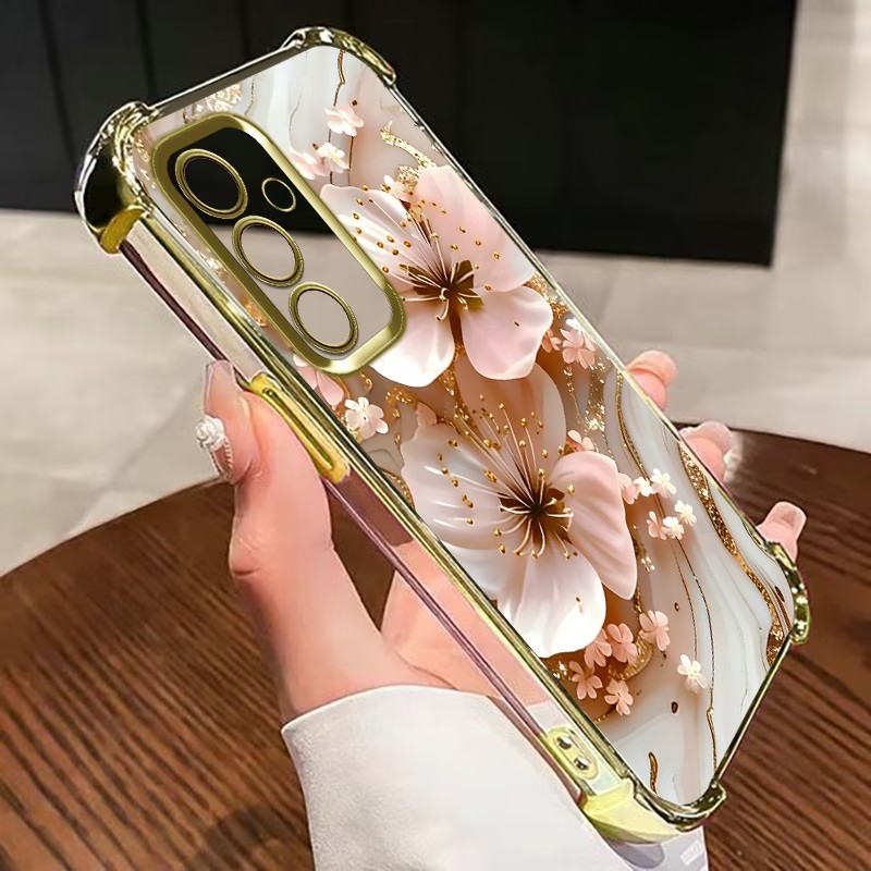 Electroplated Flower Clear Pho - огляд і ціна Phone Case Clear