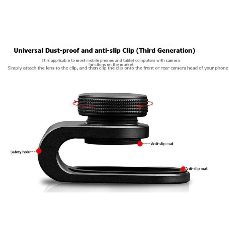 ●ABYN-2Pcs Universal Lens Phon - огляд і ціна Lens Camera Clip