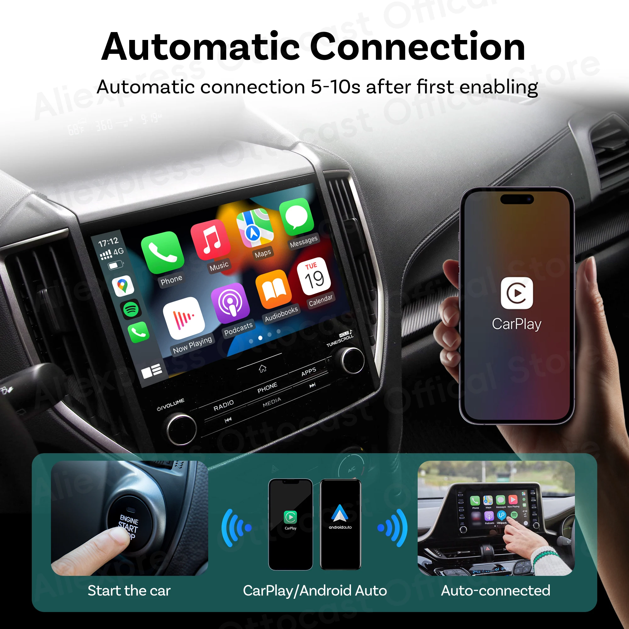2026 New OTTOCAST MINI Wireles - огляд і ціна Phone Accessories Android