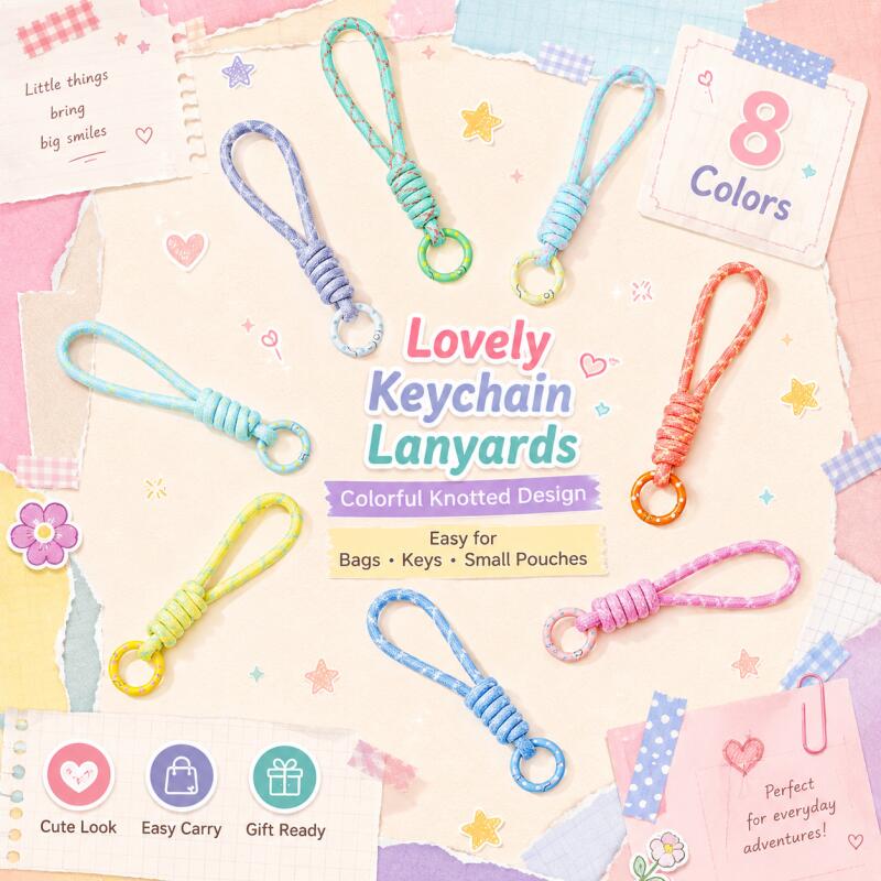 2~5pcs Colorful Braided Keycha - огляд і ціна Phone Accessories Android