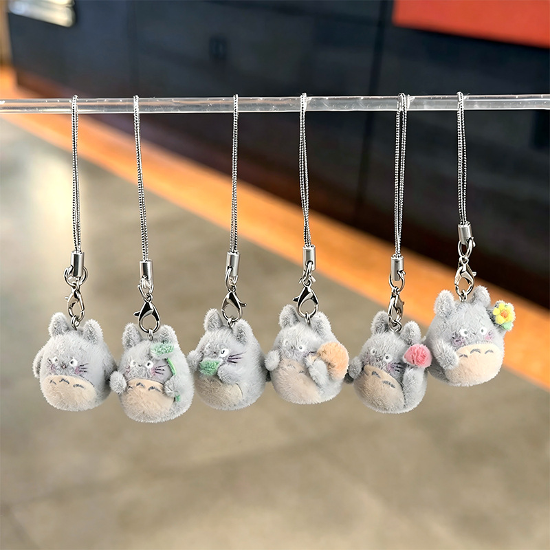 Flocked Small Doll Pendant Key - огляд і ціна Phone Accessories And Electronics