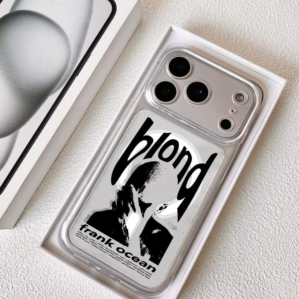 Singer Frank Blonde Oceans Hot - огляд і ціна Phone Case Clear