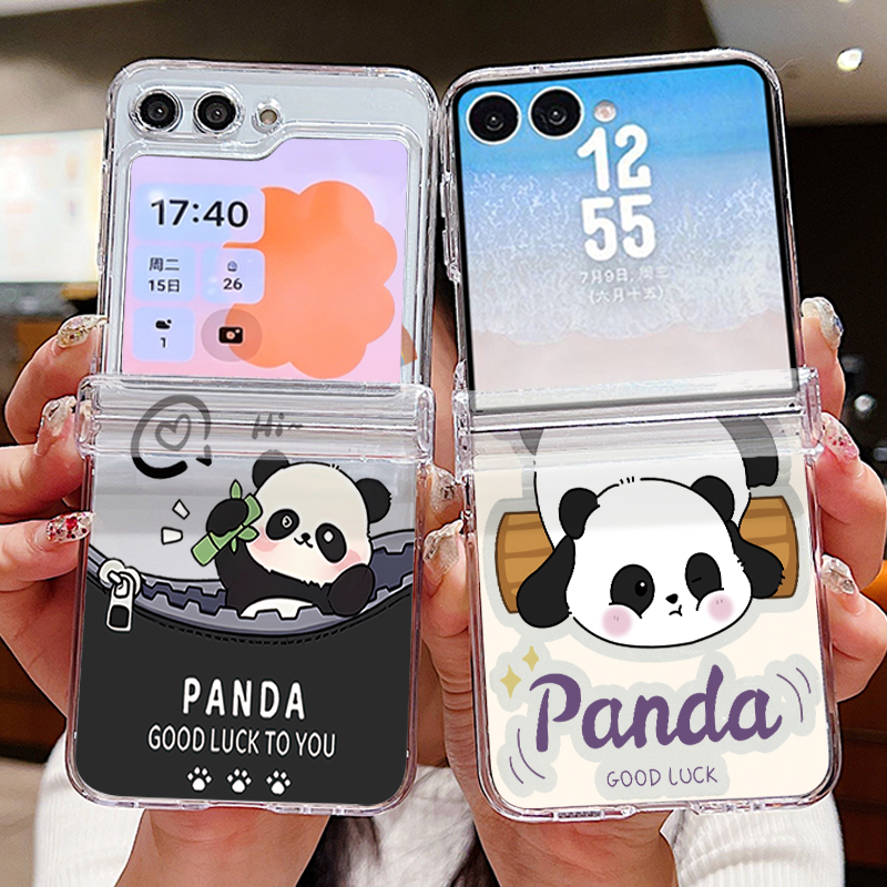 Cute Panda Pattern Phone Case  - огляд і ціна Phone Case Clear