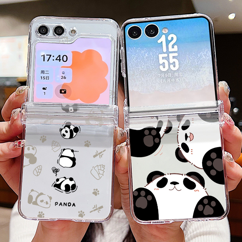 Cute Panda Pattern Phone Case  - огляд і ціна Phone Case Clear