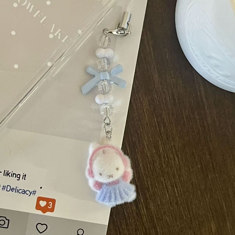 Cute Miffy Rabbit New Sweet Cr - огляд і ціна Phone Accessories Chain