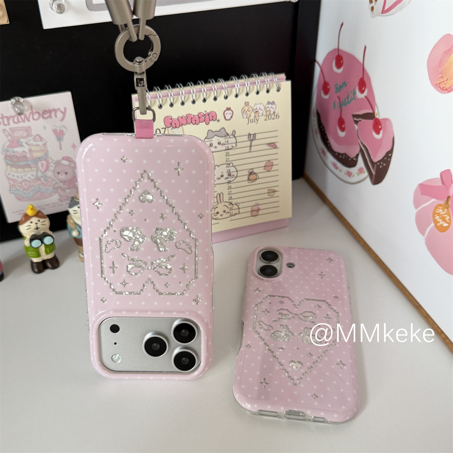 Korean Ins Pink Sweet Girl Rab - огляд і ціна Phone Accessories For Girls
