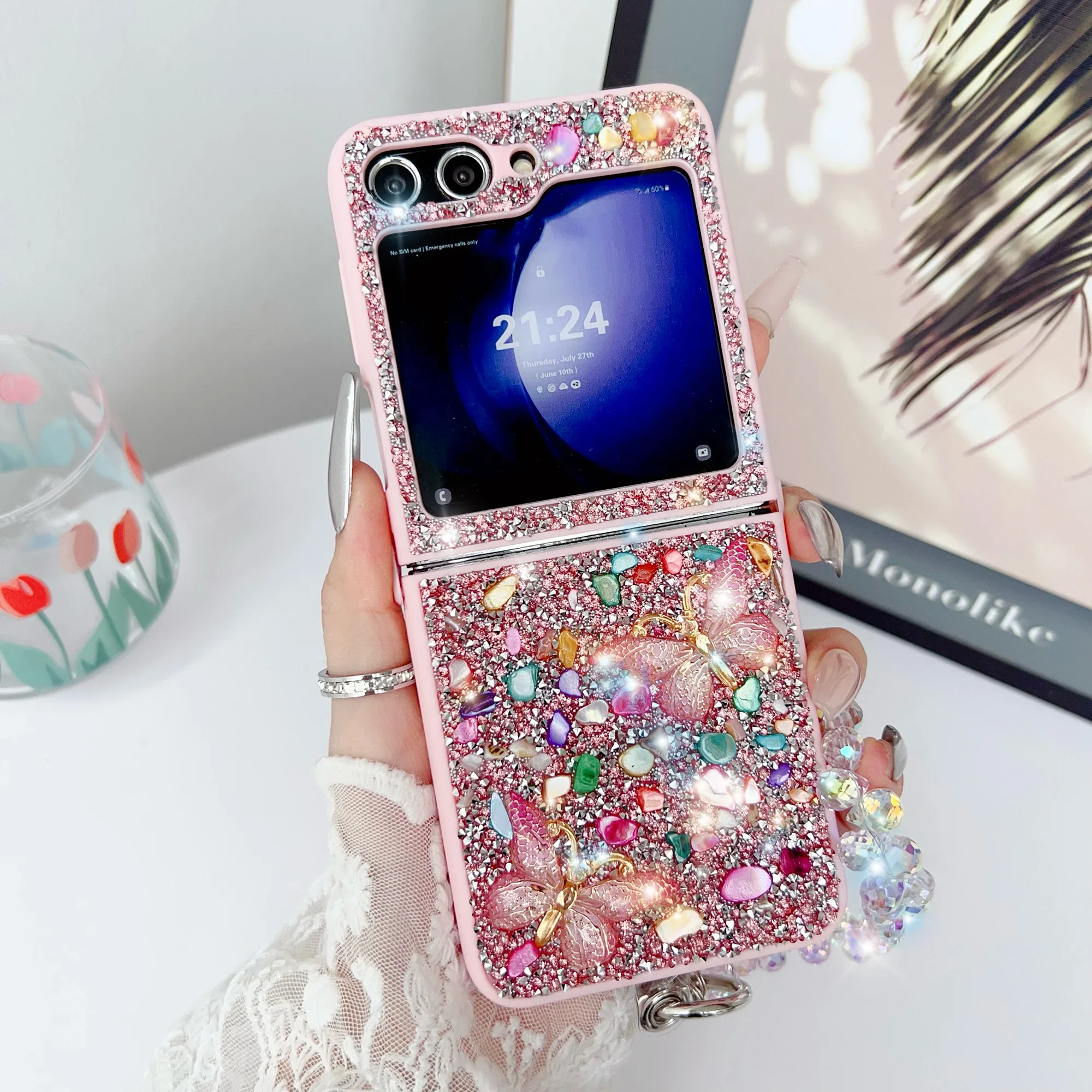 Luxury Glitter Phone Case For  - огляд і ціна Phone Accessories Samsung