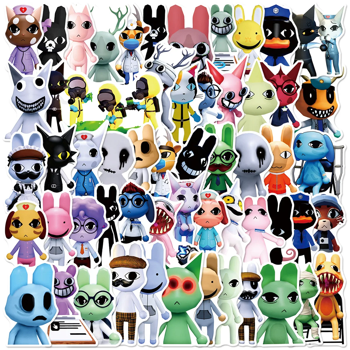 Hot 50PCS Horror Game Animal H - огляд і ціна Phone Accessories And Electronics