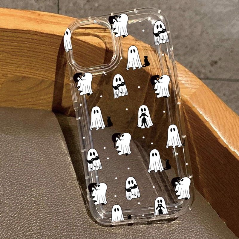 Western Halloween Cowboy Ghost - огляд і ціна Phone Case Clear