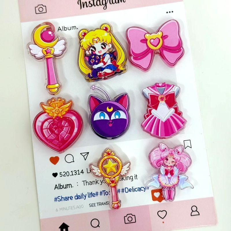 10/20pcs for Sailor Moon throu - огляд і ціна Phone Accessories Chain