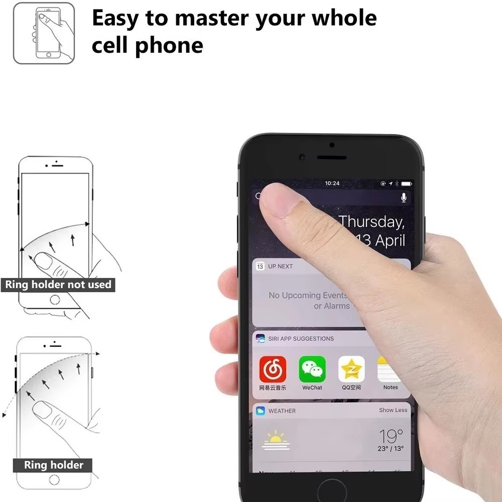Finger Ring Mobile Phone Holde - огляд і ціна Phone Accessories And Electronics