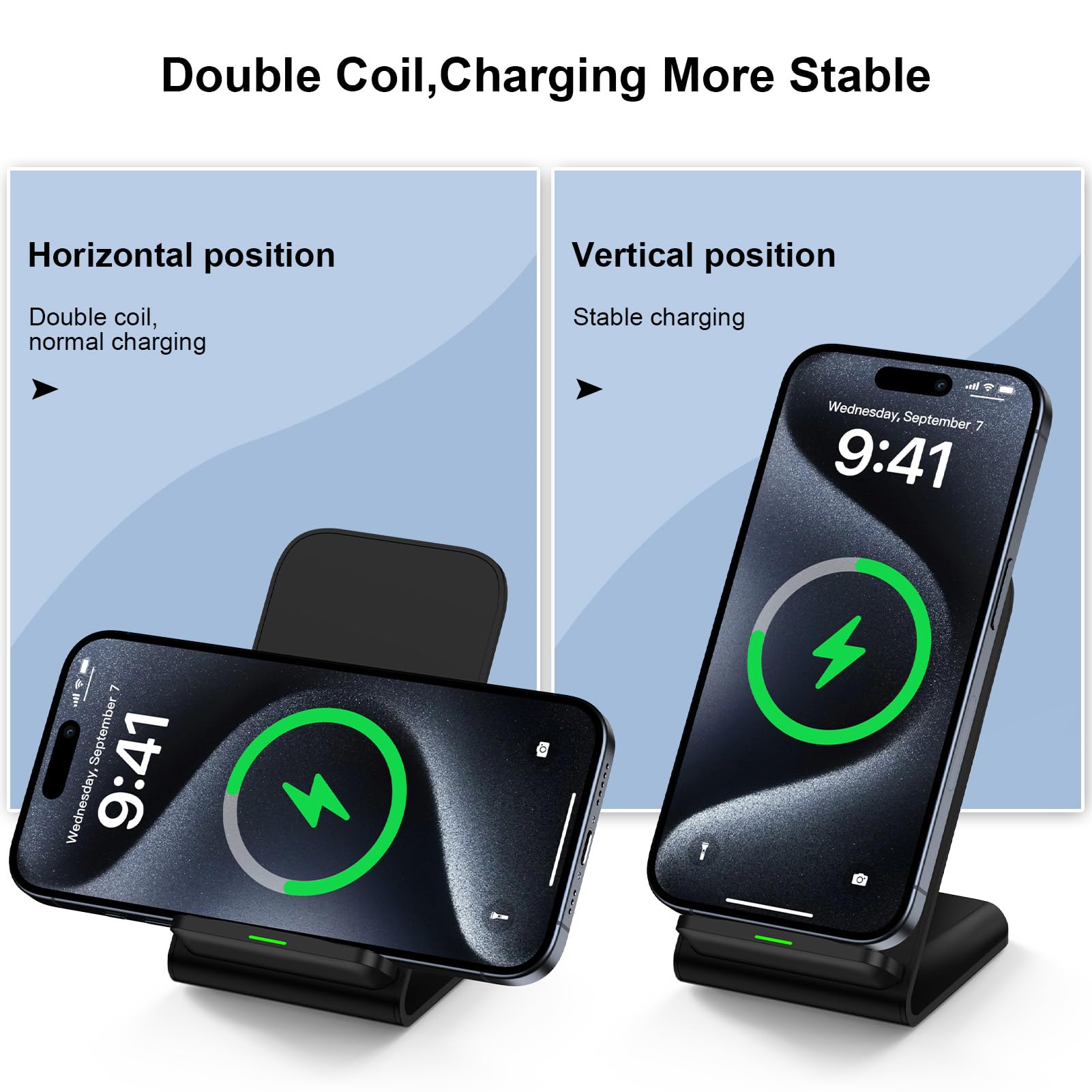 15W Wireless Charger Phone Hol - огляд і ціна Phone Accessories Android