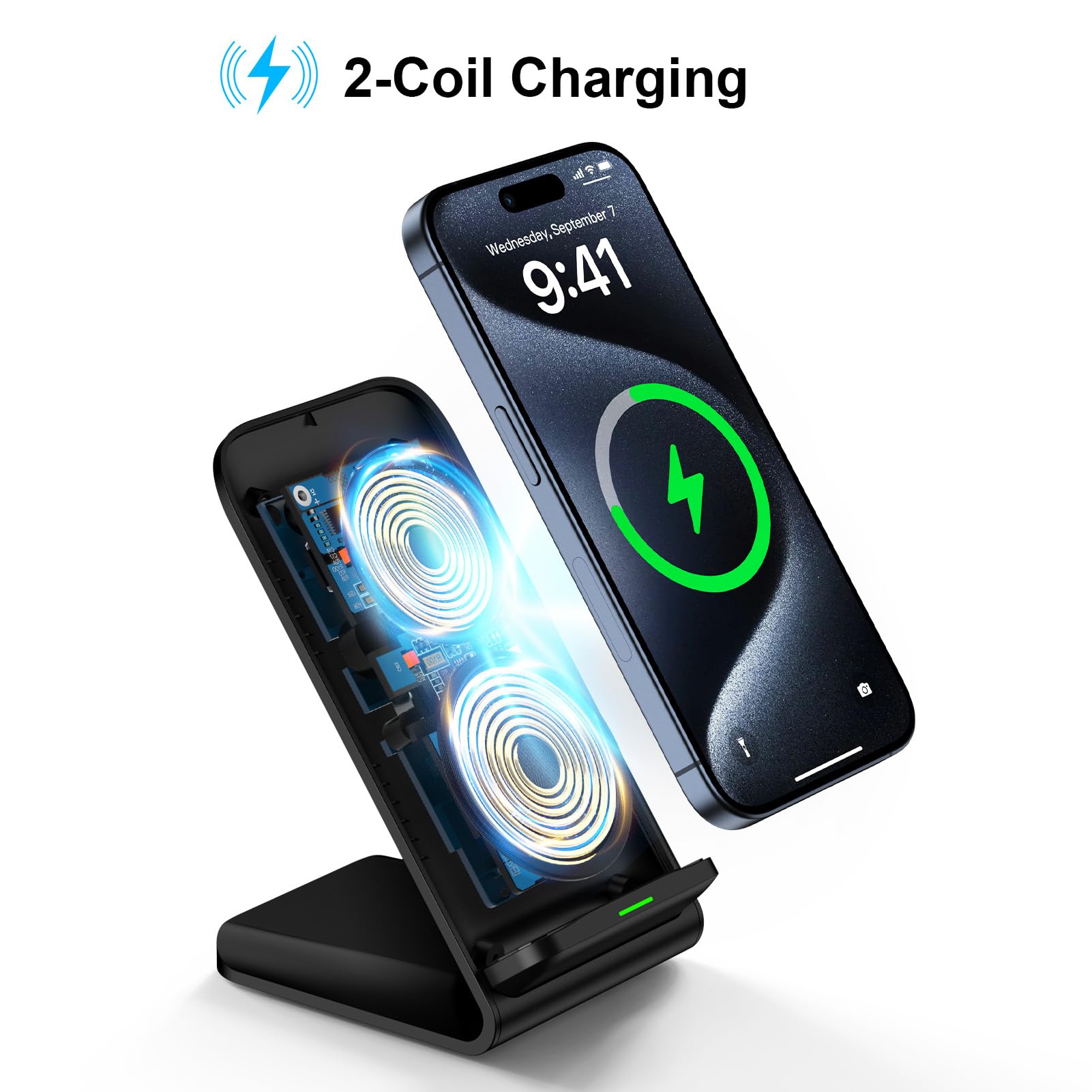 15W Wireless Charger Phone Hol - огляд і ціна Phone Accessories Android