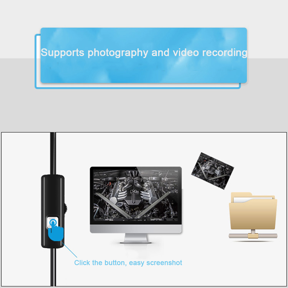 Endoscope Camera For Mobile Ph - огляд і ціна Phone Accessories Android