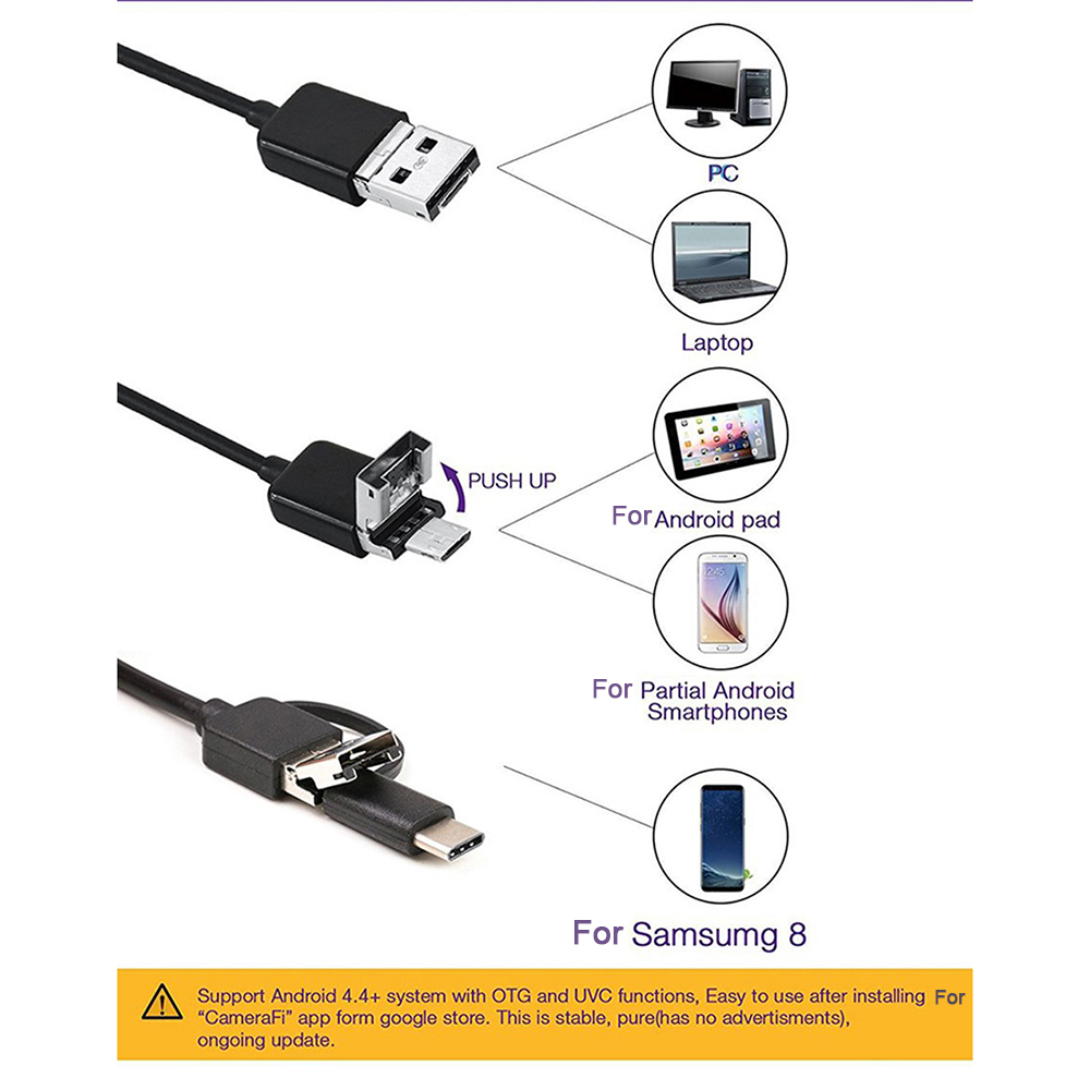 Endoscope Camera For Mobile Ph - огляд і ціна Phone Accessories Android