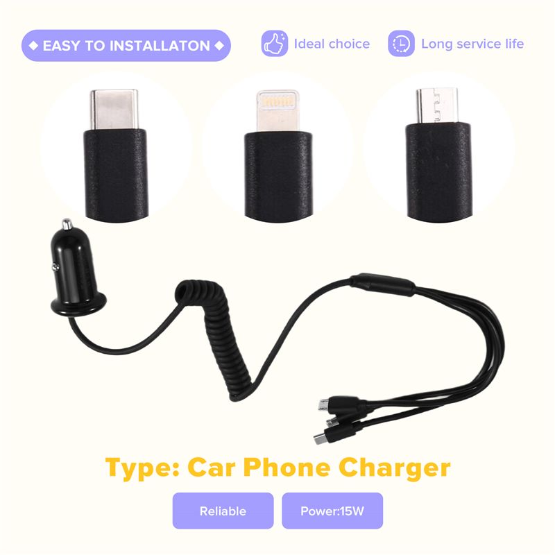 Car Adapter Accessories 3 Inte - огляд і ціна Phone Accessories Android