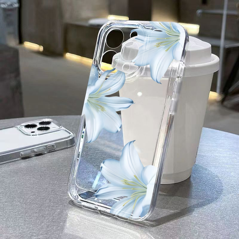 Fashion Exquisite White Lily F - огляд і ціна Phone Case Clear