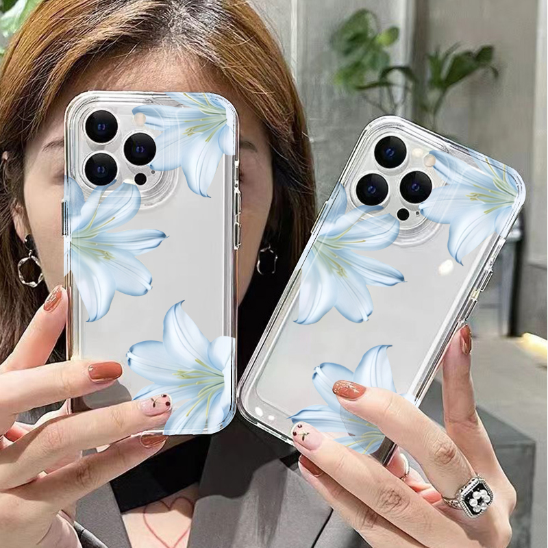 Fashion Exquisite White Lily F - огляд і ціна Phone Case Clear