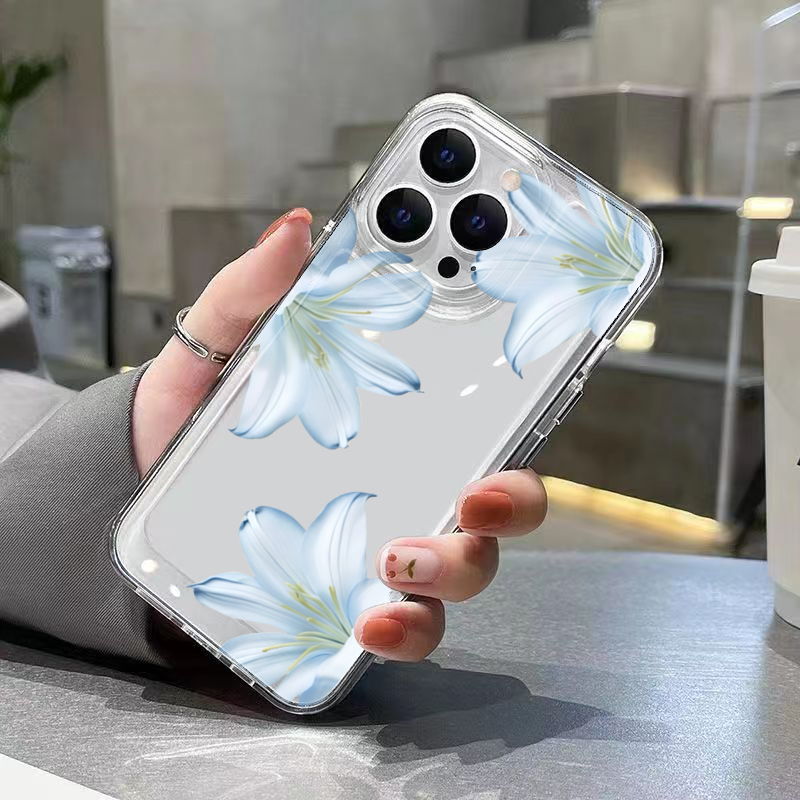 Fashion Exquisite White Lily F - огляд і ціна Phone Case Clear