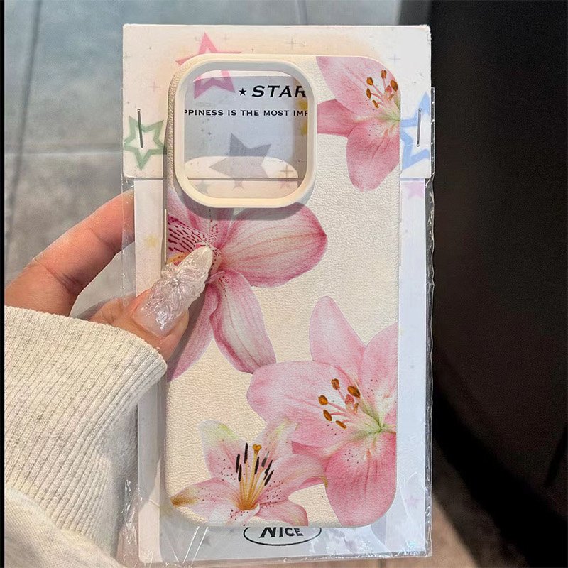 Pink Lily Lychee Texture Phone - огляд і ціна Phone Accessories Samsung