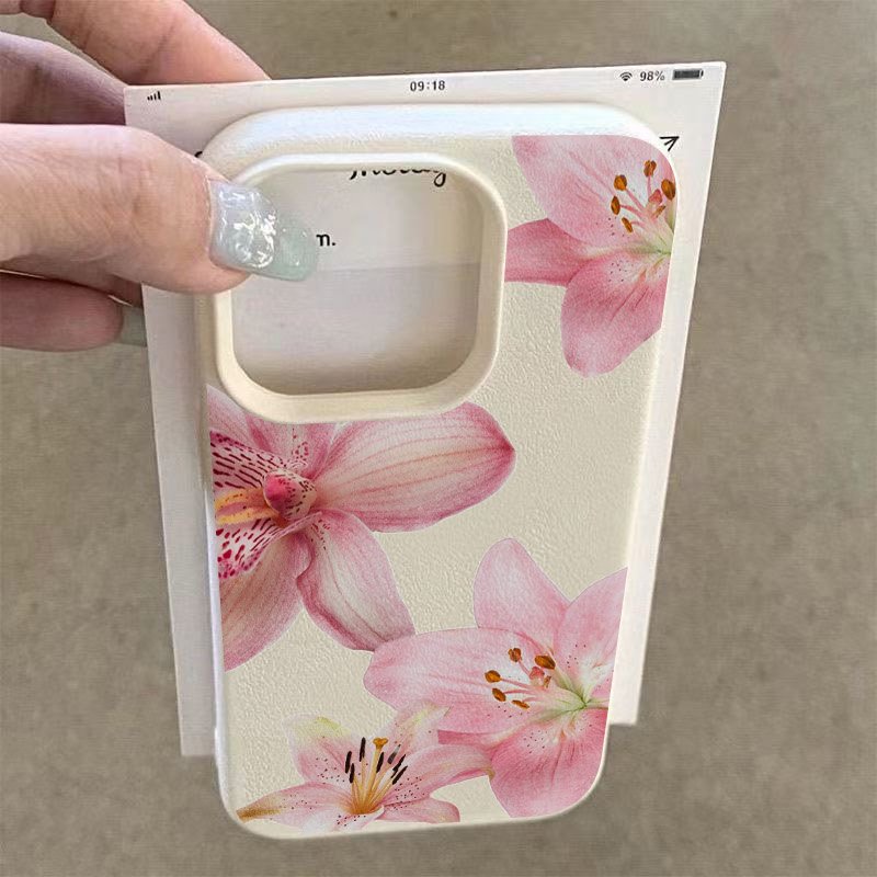 Pink Lily Lychee Texture Phone - огляд і ціна Phone Accessories Samsung