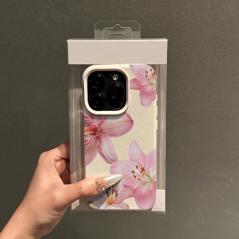 Pink Lily Lychee Texture Phone - огляд і ціна Phone Accessories Samsung