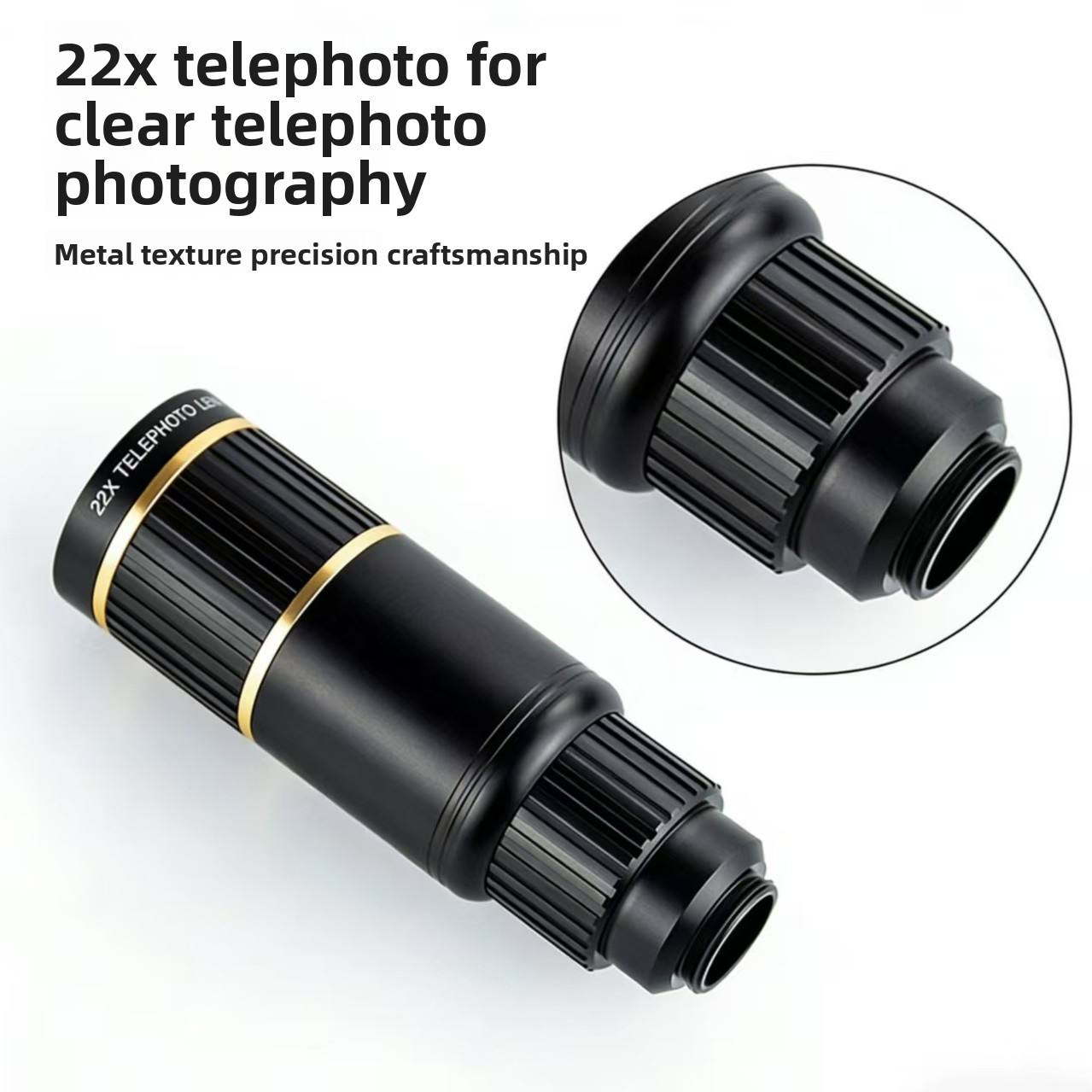 Outdoor Metal Tarill 22X Telep - огляд і ціна Lens Camera Clip